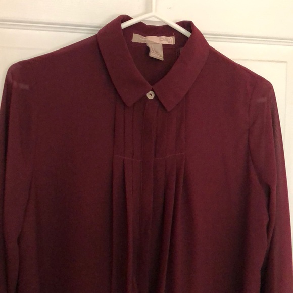Pleated Forever 21 blouse! - Picture 1 of 6